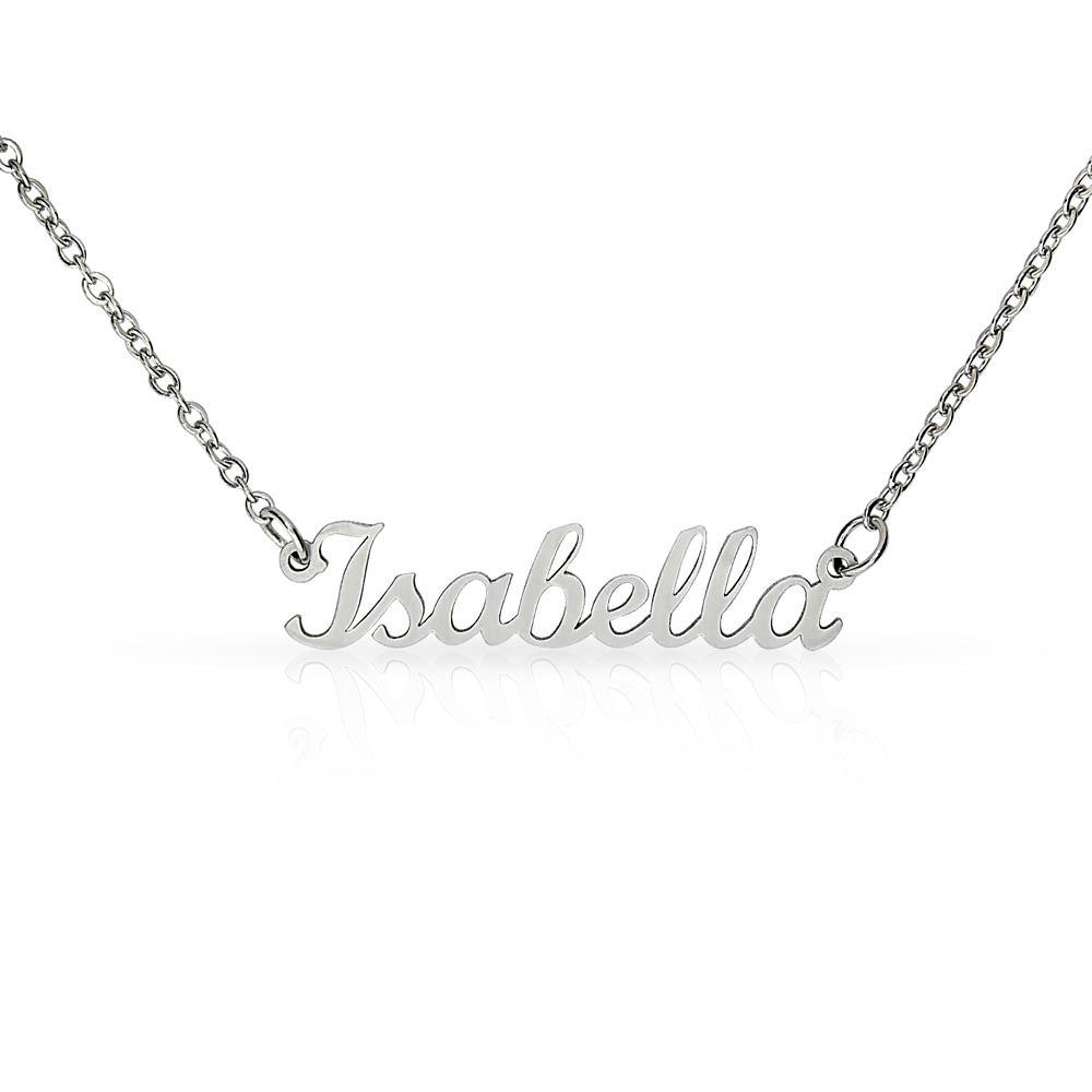 Custom Name Necklace (no message card)