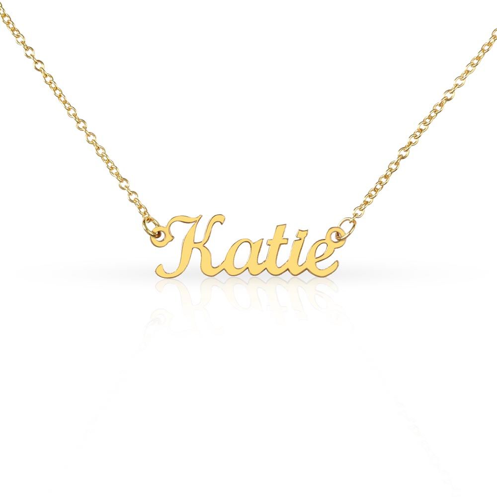 Custom Name Necklace (no message card)