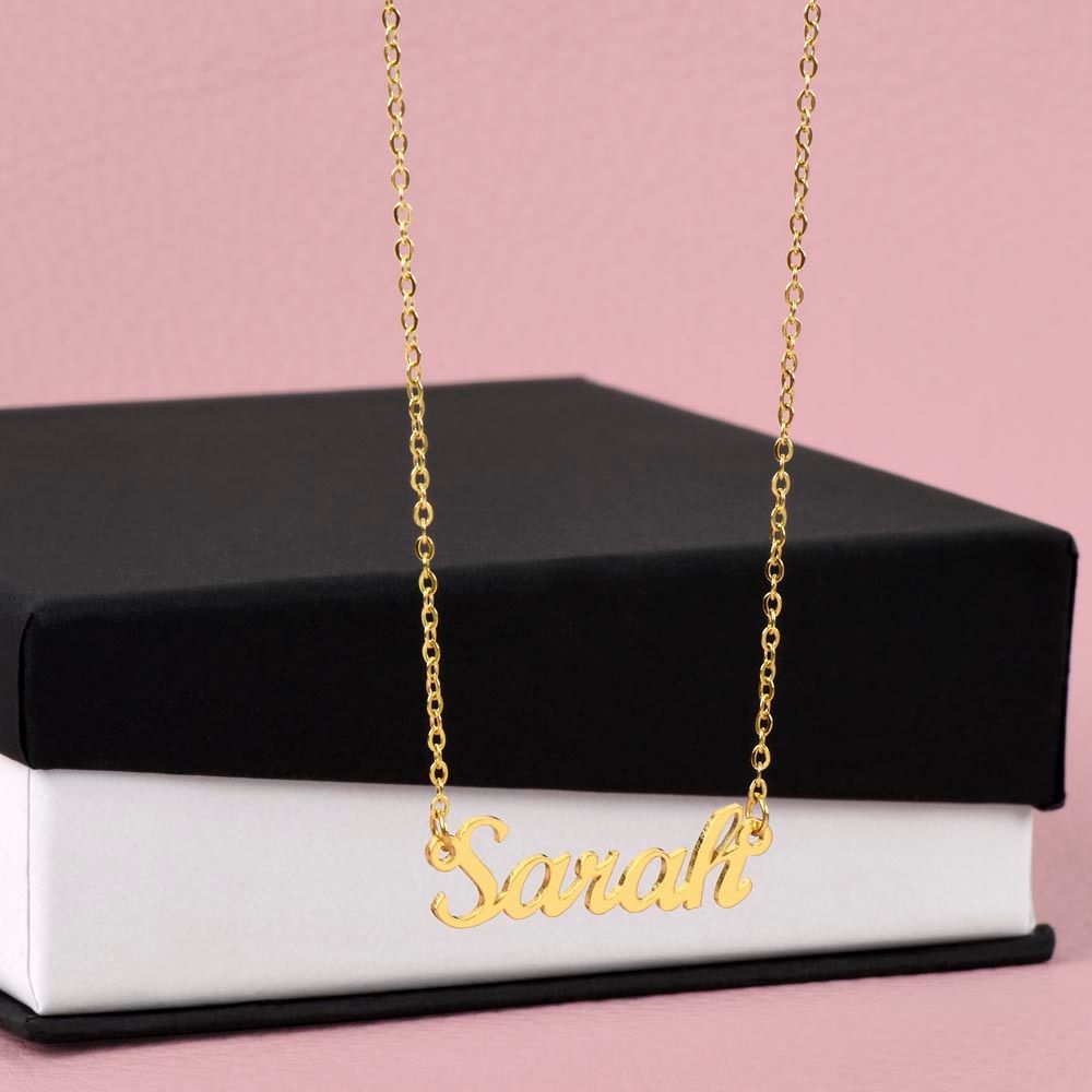 Custom Name Necklace (no message card)